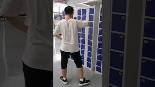 Electronic storage locker #locker #cabinet #smartlocker #storage #convenience