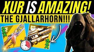 Get Free GJALLARHORN at XUR ASAP! New CATALYSTS, Exotic Weapons Engrams & Armor! Sept 20th Destiny 2