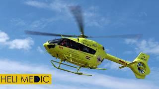 HEMS Croatia / EliFriulia - Airbus Helicopters H145 Landing - Split Firule Hospital Helipad