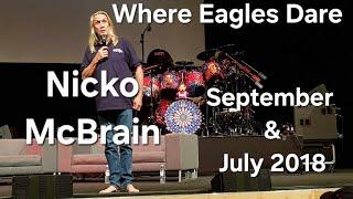 Nicko McBrain plays Where Eagles Dare! Solo and with Iron Maiden 2018