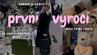 NAŠE PRVNÍ VÝROČÍ  & co jsem si koupila v GUCCI?️// vlog 207