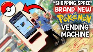 NEW Pokémon Vending Machine! *shopping spree*