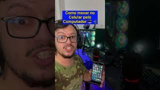 Como mexer no Celular Pelo o computador ( Anydesk )