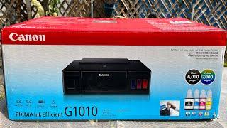 How to Set Up Canon Pixma G1010 Printer