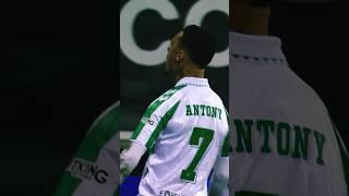 Antony since joining Real Betis 