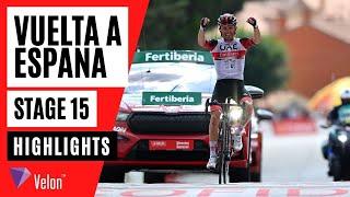 Vuelta a España 2021: Stage 15 Highlights