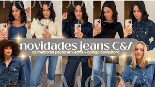 C&A JEANS FITTING ROOM WITH DISCOUNT | New Cea Jeans Autumn Winter Collection, jeans pants trends