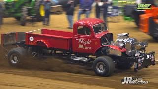 Tractor & Truck Pulling 2025: Super Mod 4wd Trucks & Hot Rods pulling at the Kentucky Invitational