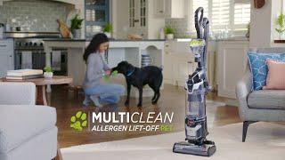 BISSELL® MultiClean™ Allergen Lift-Off® Pet Slim Feature Overview