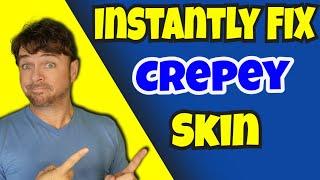 INSTANTLY Improve Crepey Skin #shorts