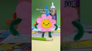 Make Your Own Paper Pal! A Fun & Easy Craft for Kids Using Simple Supplies ️