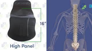 Experience optimal pain relief with the DMEforLess Spinal Support LSO Back Brace.