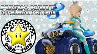Mario Kart 8: Acceleration Tiers! Learn to MAXIMIZE Stats! [Pro Tips Ep. 3]