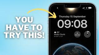 Master the BRAND NEW iOS16 Lock Screen!
