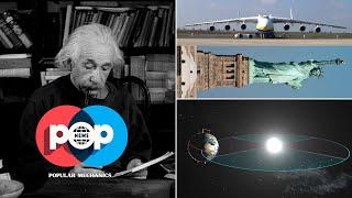 Racing marbles, Zoombots, Einstein and the AN-225 | POP News | Popular Mechanics