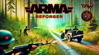 ARMA Reforger: Roadside Ambush on Ironbeard's Seize & Secure.