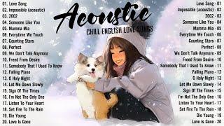 Hot Chill Love Songs 2024  Relaxing Acoustic Love Songs 2024 Cover  New Acoustic Music Hits 2024