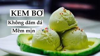 Cách làm KEM BƠ mềm mịn - Món ăn ngon Việt