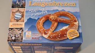 German Bavarian Pretzel / Bayrische Brezn Review Unboxing Tasting