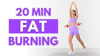 Full Body Fat Burning Workout at Home 20 Min Standing Workout- No Jumping, No Repeat