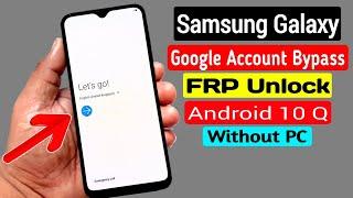 All Samsung M10/M10s/M20/M20s/M30/M30s/M40...etc Google FRP Bypass 2020 || ANDROID 10 Q (Withou PC)