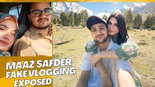 Maaz Safder Fight With Shaz Safder After Dubai Trip | Maaz Safder Fake Vlogging Exposed