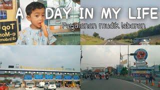 [VLOG] Perjalanan mudik lebaran 2024 | A day in my life 