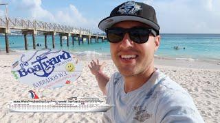 BARBADOS BOATYARD FROM CRUISE SHIP (Amazing Beach!) Cruise VLOG