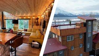 A Tour of My Self-Built Alaskan House | Start to Finish Build Video