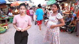 Amazing! Khmer Daily Life Cambodia Market Tour Market 2024 #amazing #life #usa