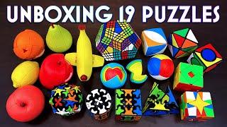 19 PUZZLE CRAZY UNBOXING! 