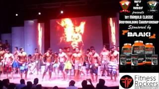 WFF/WBBF, Manjula Male Fitness Modeling Championship 2016, Dilli Haat Delhi, Fitness Rockers