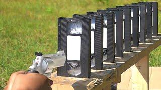 Taurus Raging Bull .454 Casull Shooting VHS Tapes (High Speed Video)
