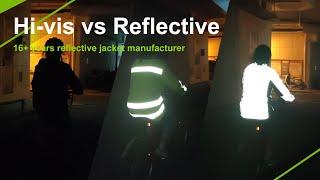 Lino Safety | safety clothing manufacturer for over 16 years | Hi-vis vs reflective jacket