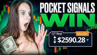 POCKET SIGNALS WIN  BINARY OPTIONS TRADING SIGNALS | BINARY TRADING SOFTWARE | TRADING STRATEGIES