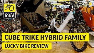 CUBE TRIKE HYBRID FAMILY 750 2023 REVIEW | Die Lastenrad-Alternative zum Kleinwagen!