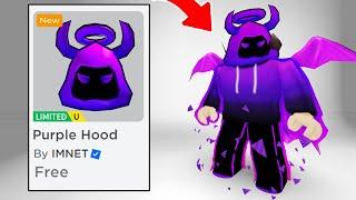 *NEW* GET THIS FREE LIMITED PURPLE HOOD IN ROBLOX NOW!![FREE LIMITED] Anime Energy Clash Simulator