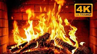  Fireplace 4K UHD! Fireplace with Crackling Fire Sounds. Fireplace Ambience