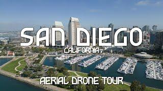 San Diego California Drone Tour: Sunset Cliffs, Balboa Park, Downtown, and the Embarcadero