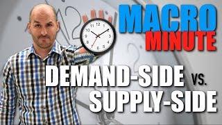 Macro Minute -- Demand-side vs. Supply-side Economics