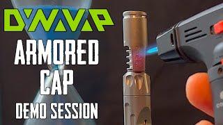 DynaVap Armored Cap Demo Hit - 4 Draws From One Heating Cycle  GWNVC's Vaporizer Reviews #demo