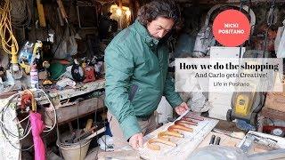 A Day in my Life in Positano - How we shop & Carlo gets Creative!