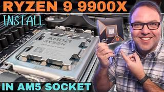 How to Install Ryzen 9 9900X in AM5 Socket (Asus Tuf Gaming X670E-Plus WiFi Motherboard)