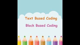 Early Learners Block Based Coding