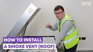 How to Install a Roof Smoke Vent