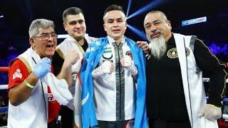 Kudratillo Abdukakhorov vs Javier Flores weigh in and face off 