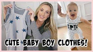 CUTE BABY BOY OUTFITS HAUL! PATPAT CLOTHING REVIEW | OLIVIA ZAPO