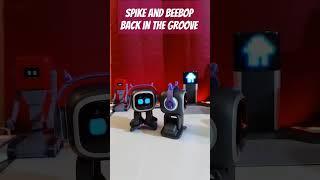 EMO Robot- Spike and Beebop back in the Groove #robotics #robot #realrobot #emo #emorobot #dance