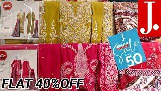 J.Winter Clearance Sale Flat 40%Off️J.Unstitched Collection Sale️J.Eid Sale