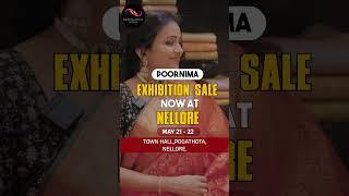 Exhibition Sale By Poornima Prints || Hyderabad, Tirupati, Nellore || 10% Discount ||